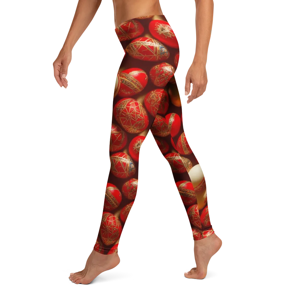 Gilded Bauble on Leggings — Left