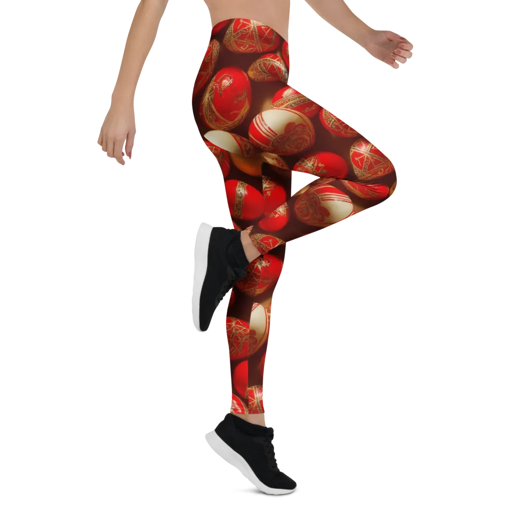 Gilded Bauble on Leggings — Right