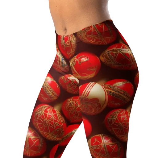 Gilded Bauble on a Leggings
