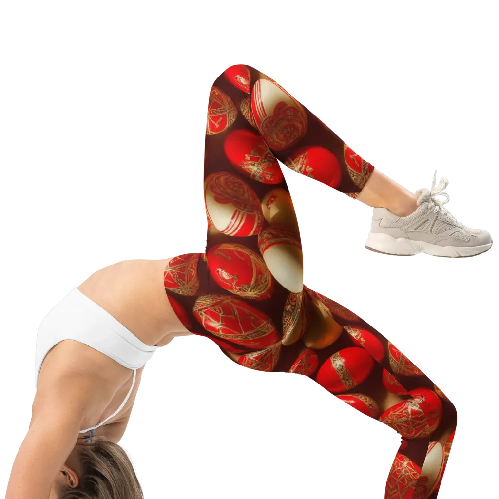 Gilded Bauble on Leggings — Right