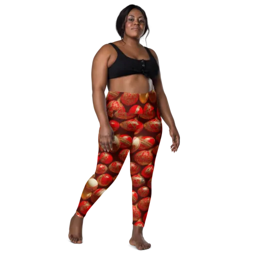 Gilded Bauble on a Leggings with Pockets