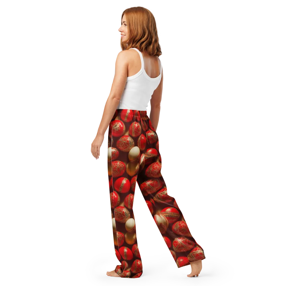 Gilded Bauble on Women's Pajama Pants — Back