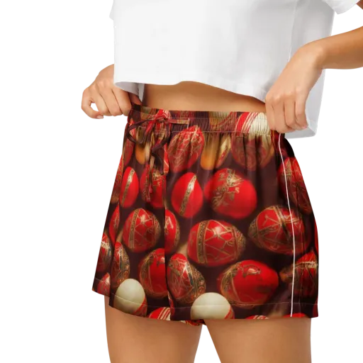 Gilded Bauble on a Women's Pajama Shorts