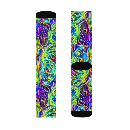 Kaleidoscope Rapture on a Socks