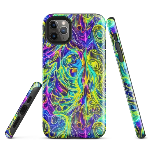 Kaleidoscope Rapture on a Tough Case for iPhone®