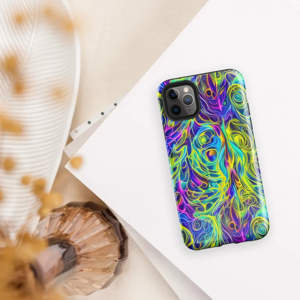 Kaleidoscope Rapture on Tough Case for iPhone® — Front