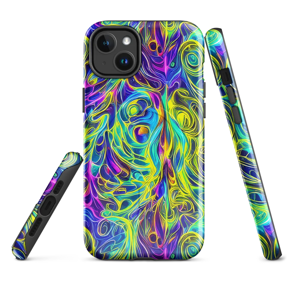 Kaleidoscope Rapture on MagSafe Tough Case for iPhone® — Front