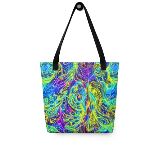 Kaleidoscope Rapture on a Tote Bag