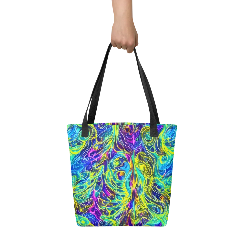 Kaleidoscope Rapture on Tote Bag — Front