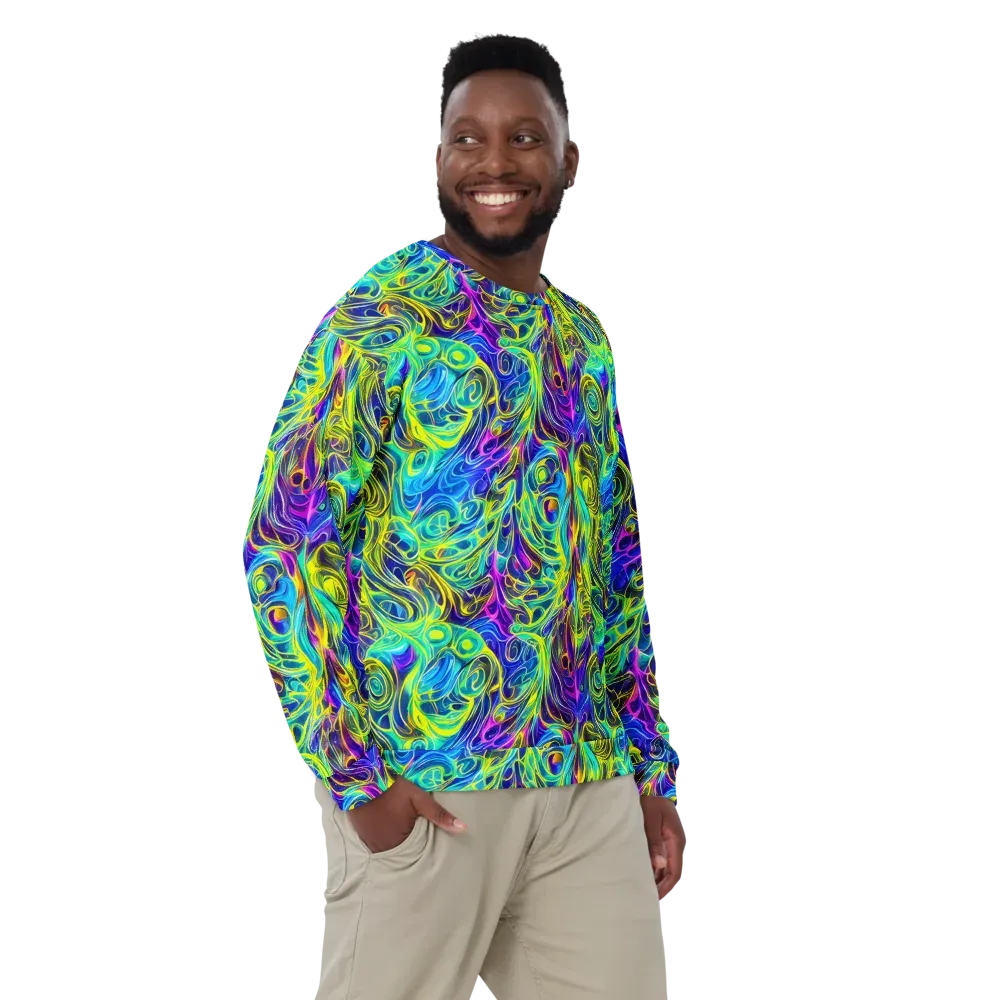 Kaleidoscope Rapture on Sweatshirt — Front