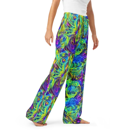 Kaleidoscope Rapture on a Women's Pajama Pants