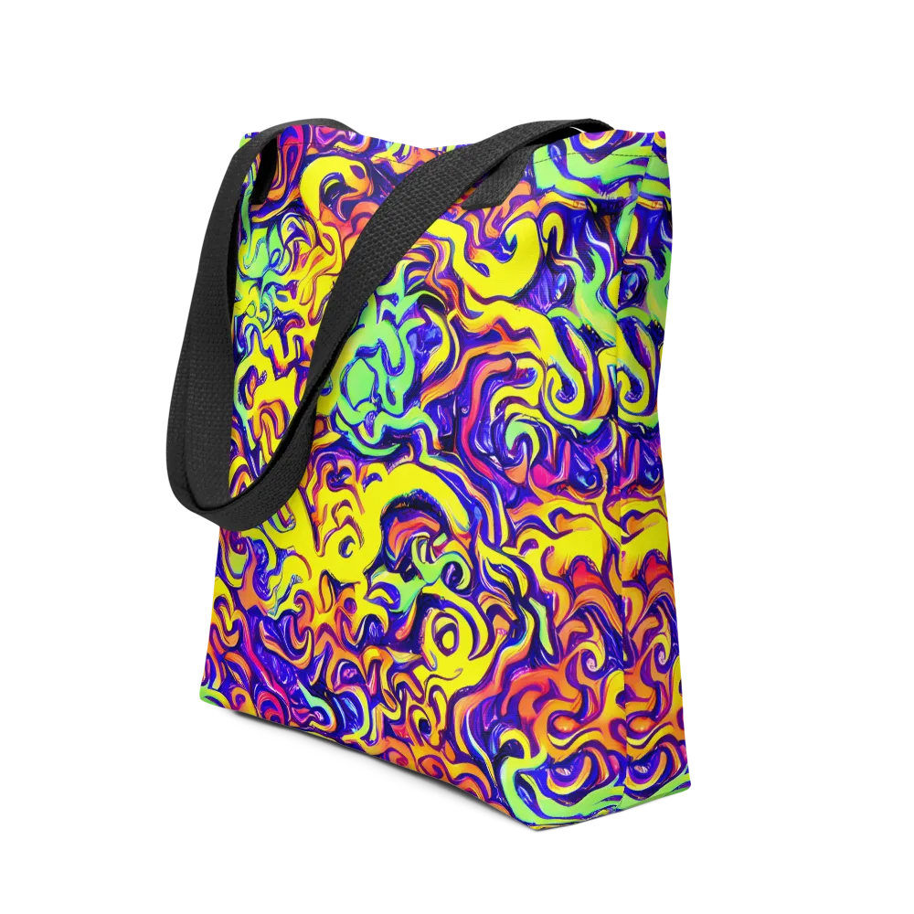 Citrus Ink Riptide on Tote Bag — Front