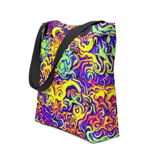 Citrus Ink Riptide on a Tote Bag