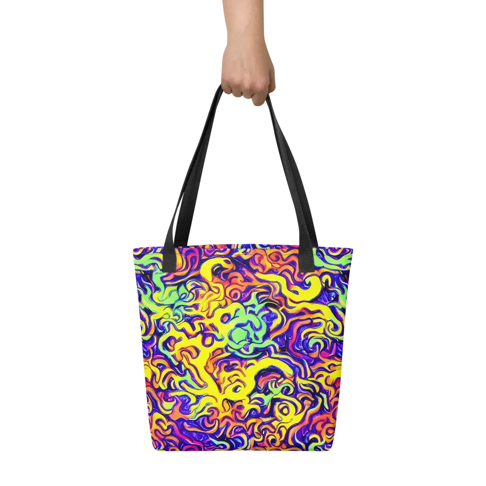 Citrus Ink Riptide on Tote Bag — Front