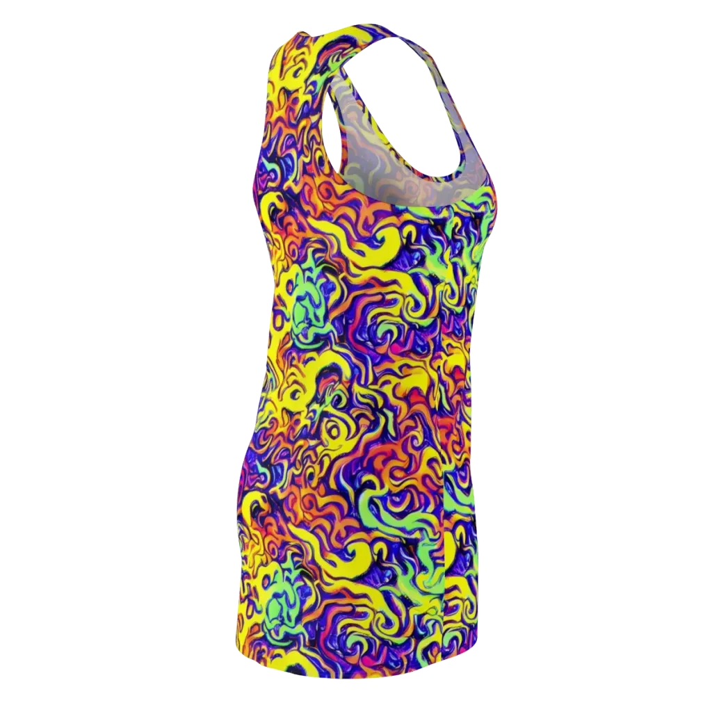 Citrus Ink Riptide on Racerback Dress — Back Side
