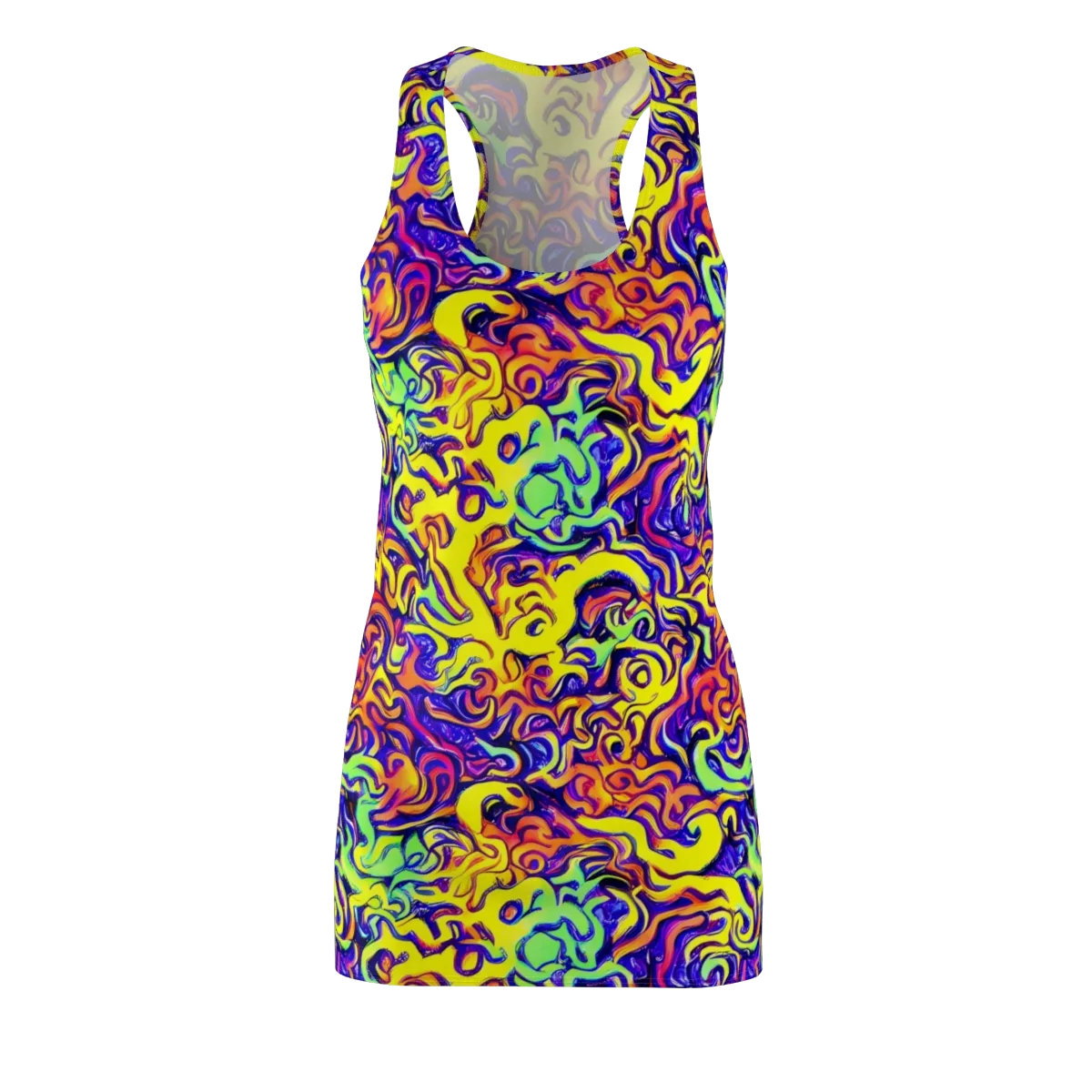 Citrus Ink Riptide on Racerback Dress — Front