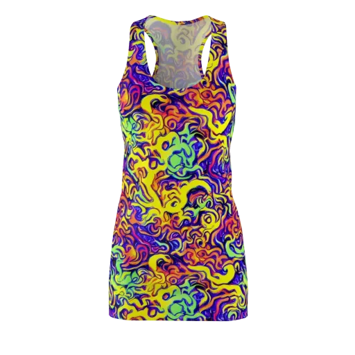 Citrus Ink Riptide on a Racerback Dress