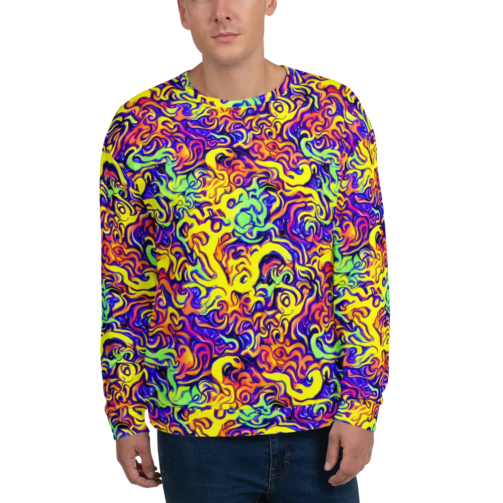 Citrus Ink Riptide on Sweatshirt — Front