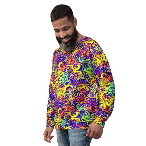 Citrus Ink Riptide on a Sweatshirt