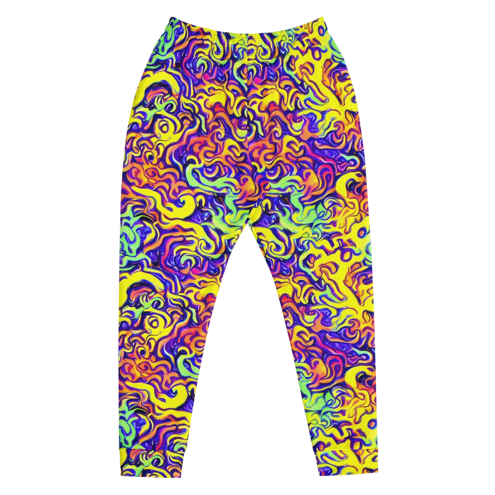 Citrus Ink Riptide on Men's Joggers — Front