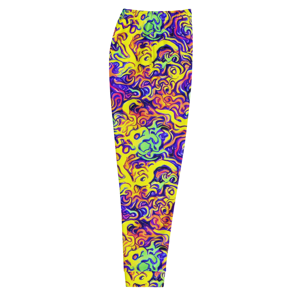 Citrus Ink Riptide on Men's Joggers — Right