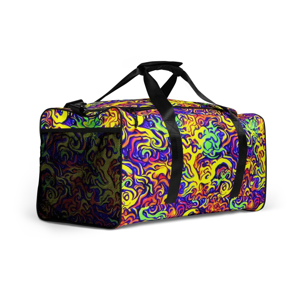 Citrus Ink Riptide on Duffle Bag — Right Front