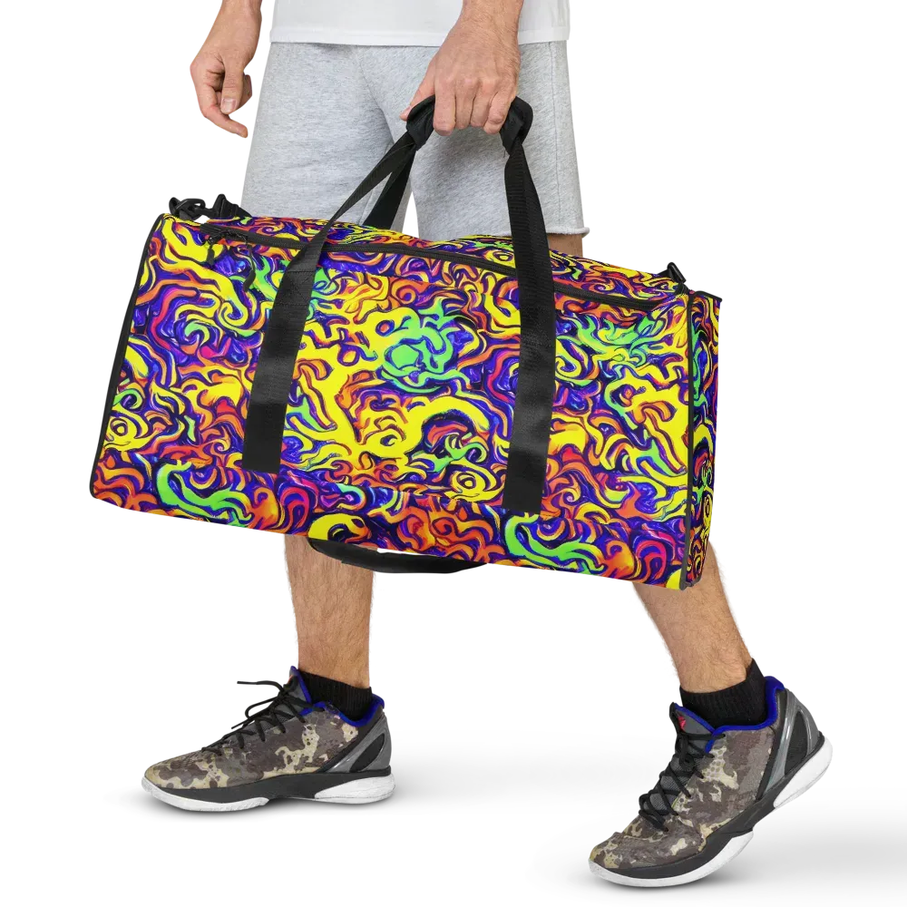 Citrus Ink Riptide on Duffle Bag — Front