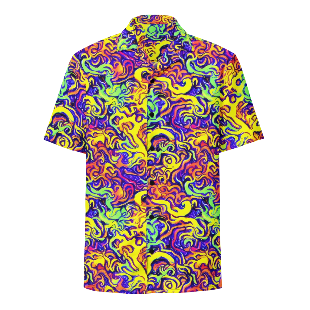 Citrus Ink Riptide on Button Shirt — Front