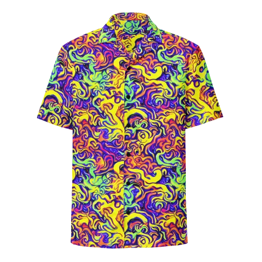 Citrus Ink Riptide on a Button Shirt