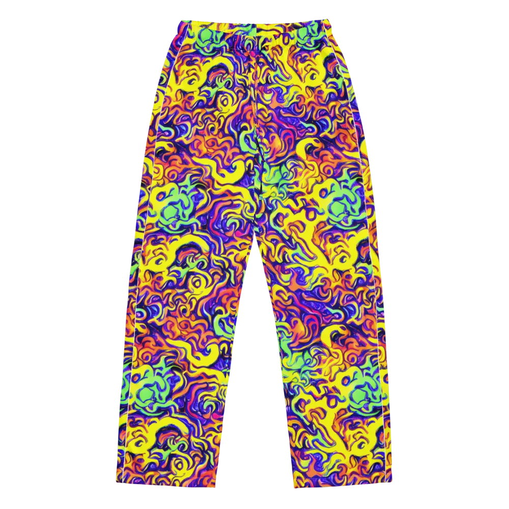Citrus Ink Riptide on Women's Pajama Pants — Front