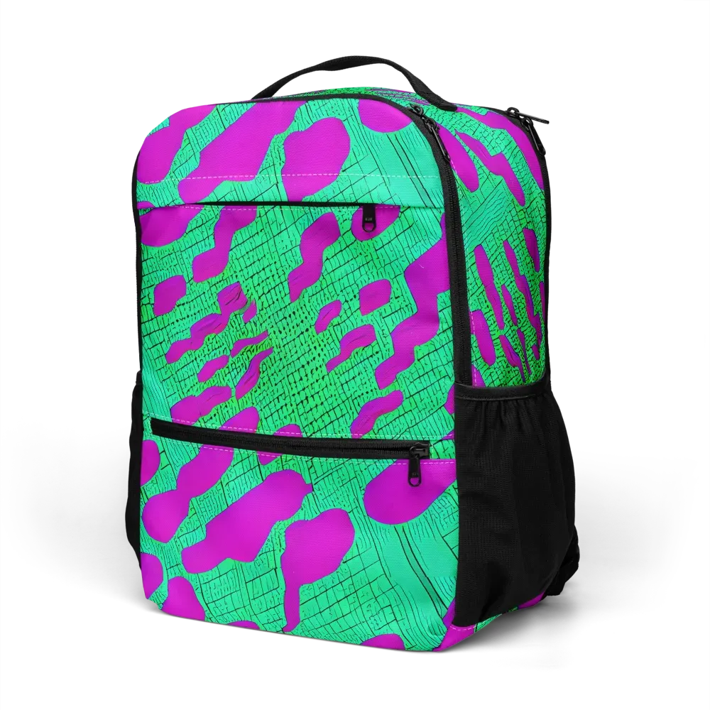 Electric Scale on Utility Backpack — Left Front