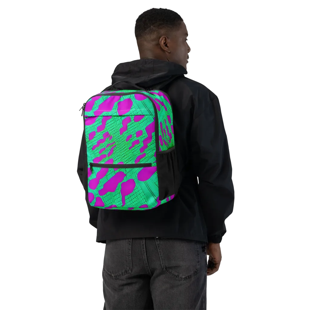 Electric Scale on Utility Backpack — Back