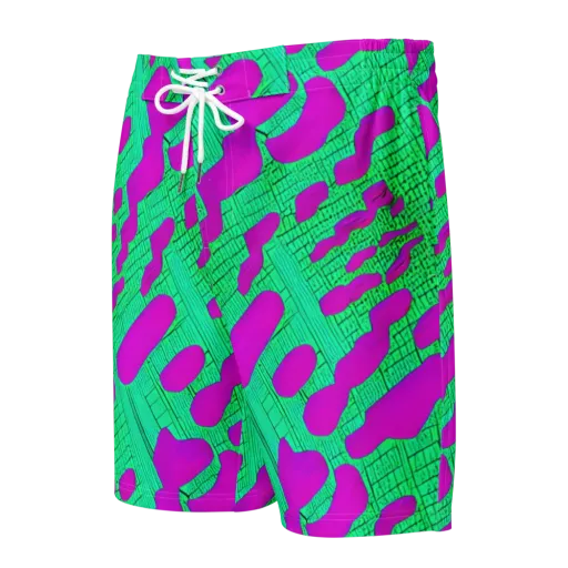 Electric Scale on a Men's Board Shorts