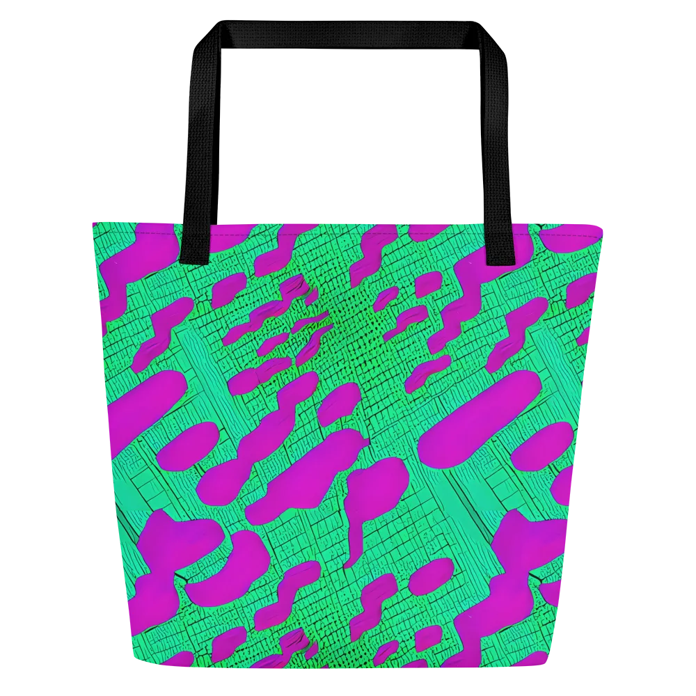 Electric Scale on Large Tote Bag W/ Pocket — Front