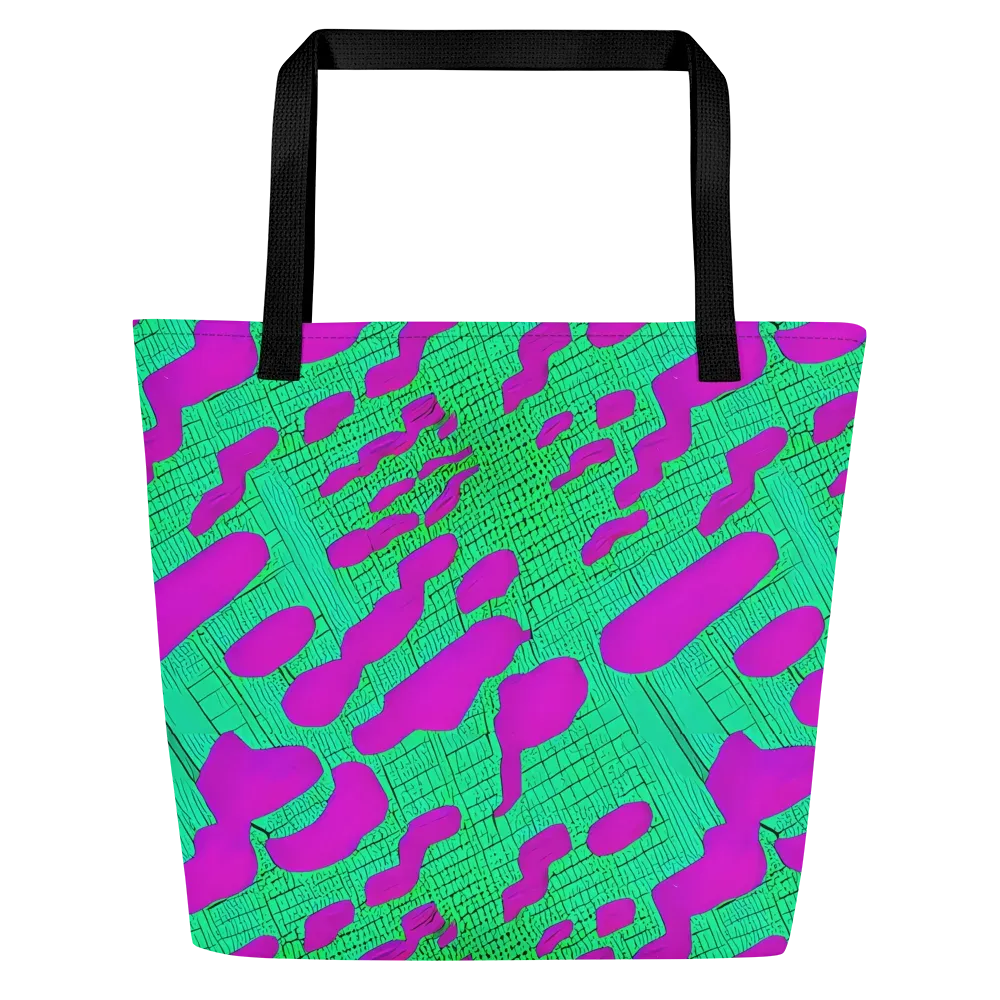 Electric Scale on Large Tote Bag W/ Pocket — Front