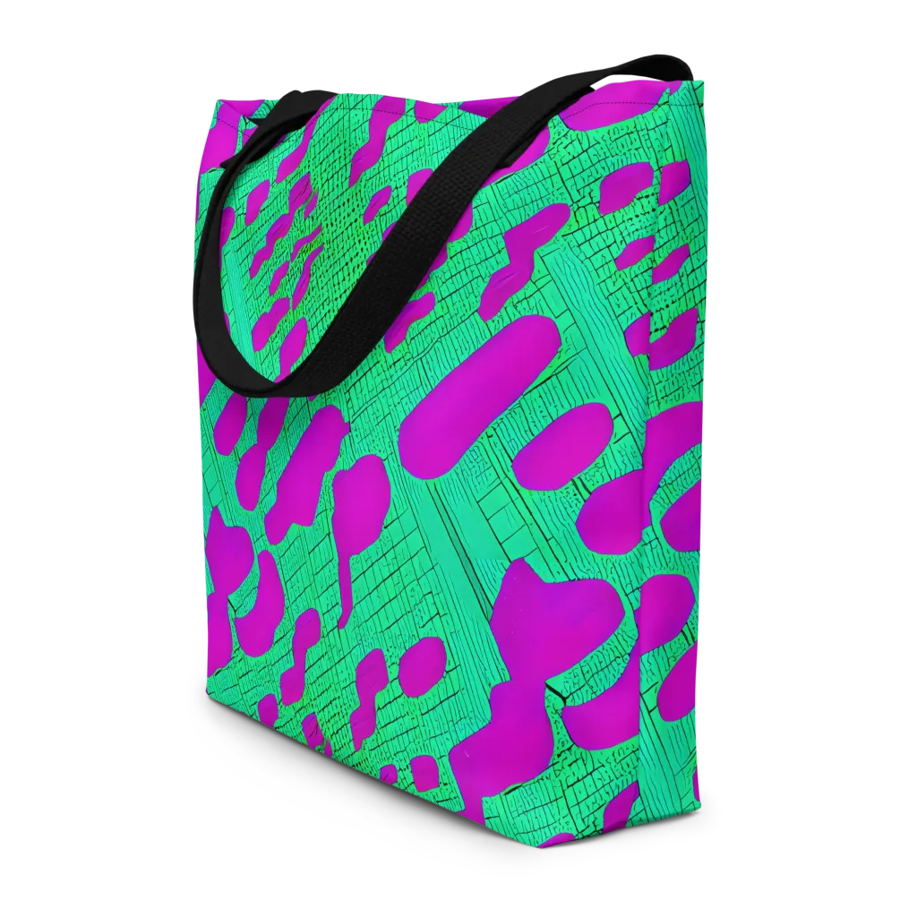 Electric Scale on Large Tote Bag W/ Pocket — Front
