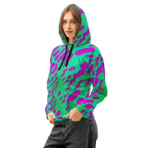 Electric Scale on a Cotton Hoodie