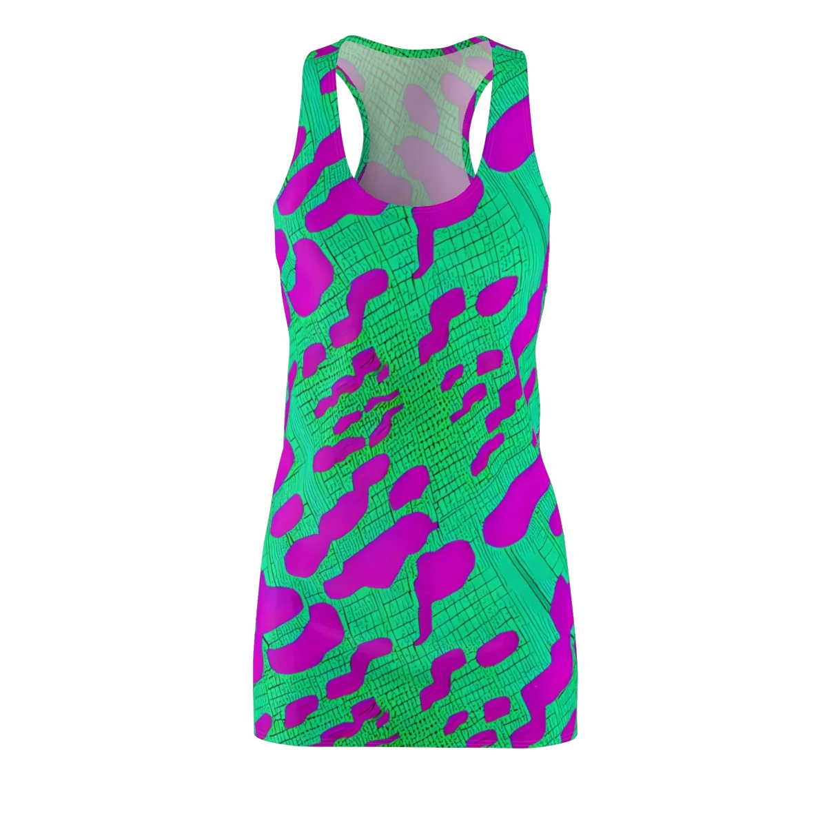 Electric Scale on Racerback Dress — Front