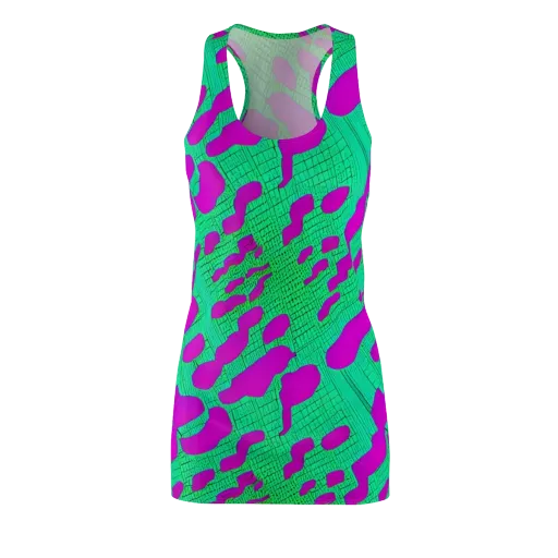 Electric Scale on a Racerback Dress