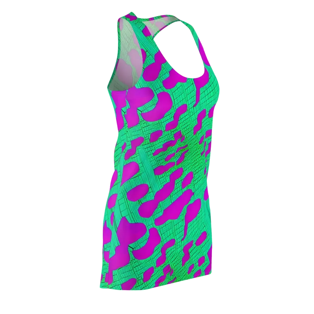 Electric Scale on Racerback Dress — Front Side
