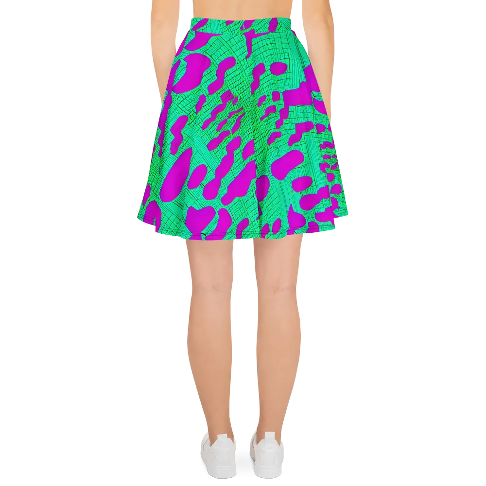 Electric Scale on Skater Skirt — Back