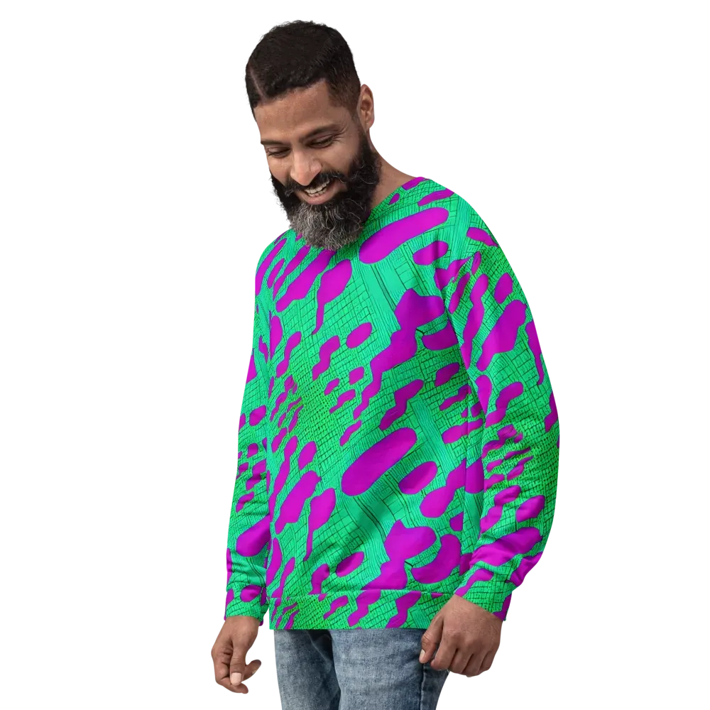 Electric Scale on Sweatshirt — Left Front