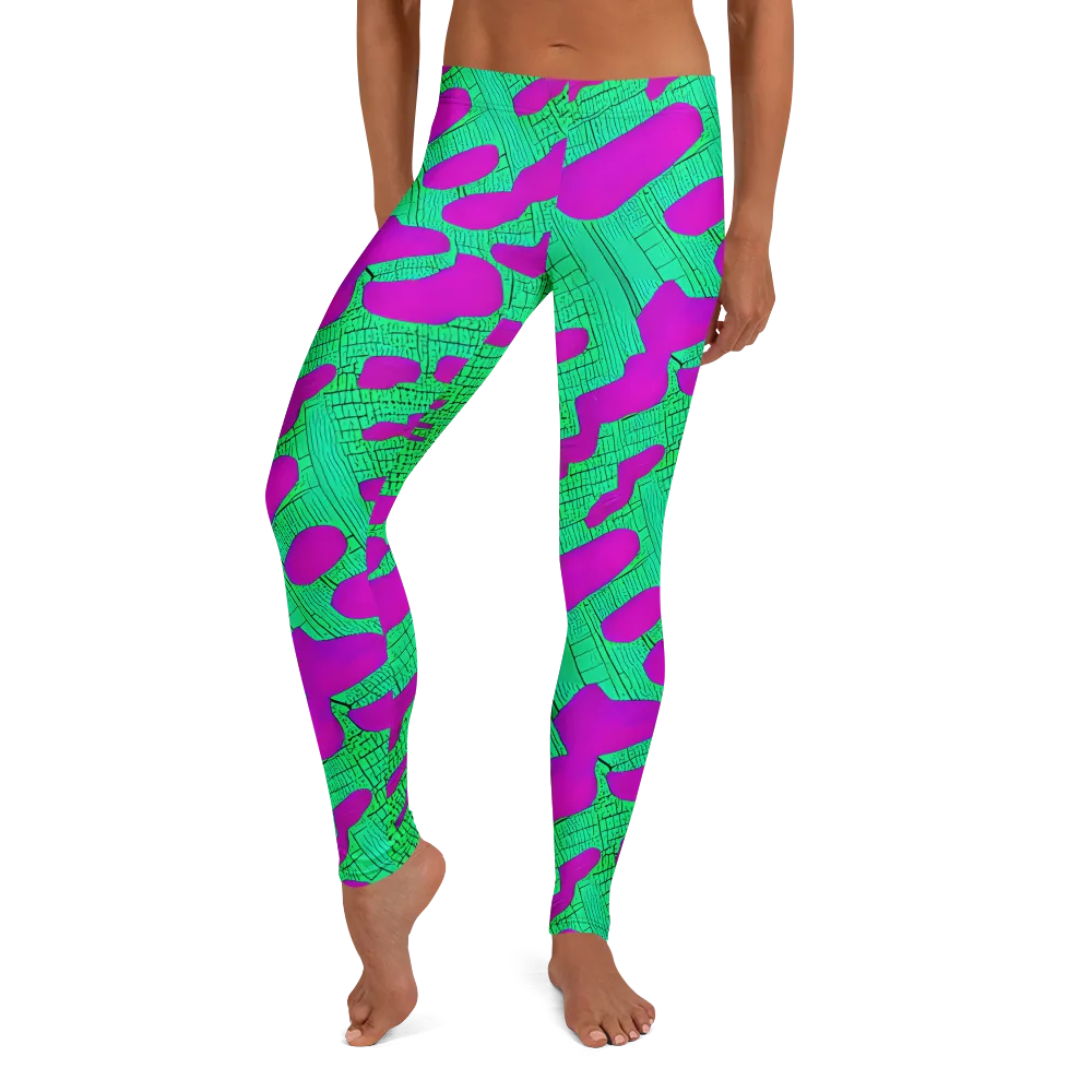 Electric Scale on Leggings — Front