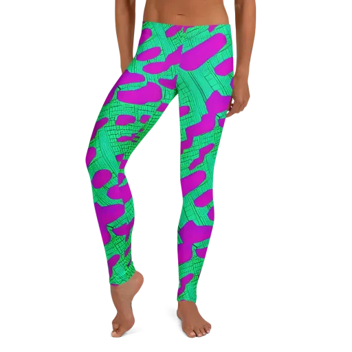 Electric Scale on a Leggings