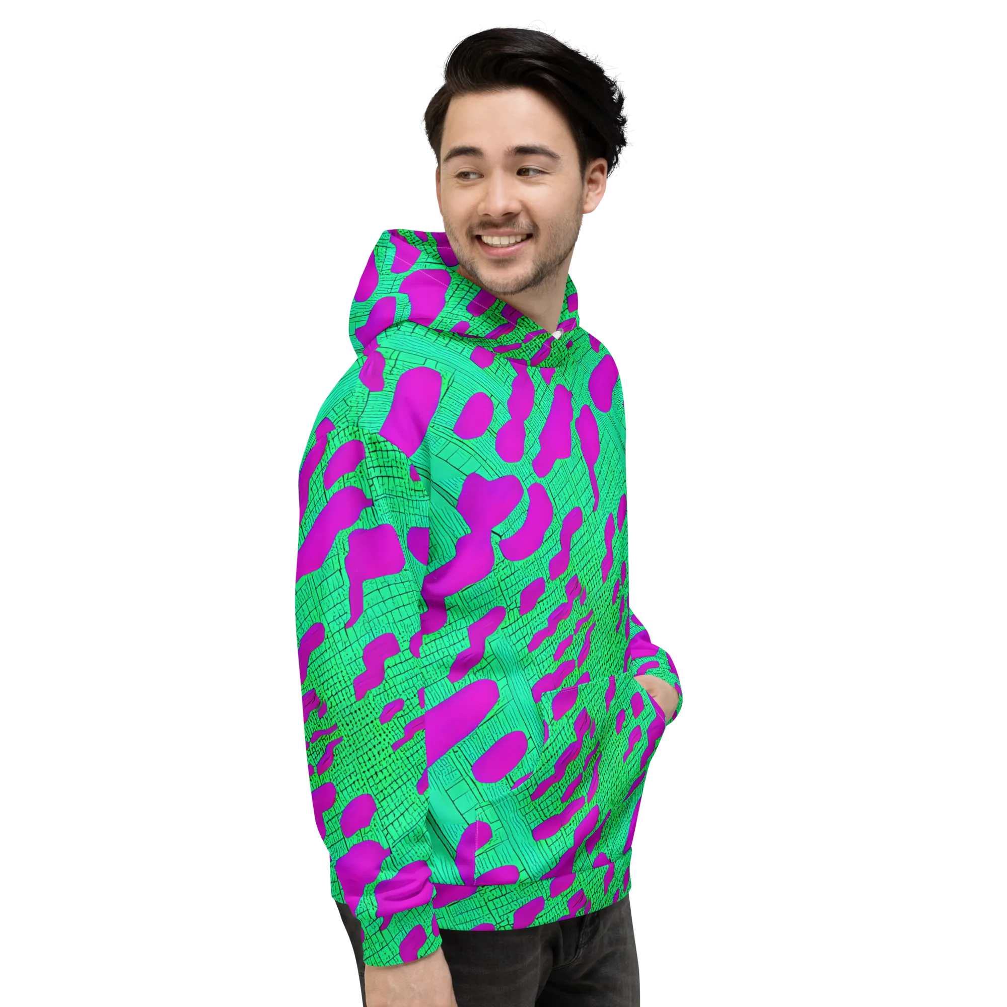 Electric Scale on Hoodie — Right