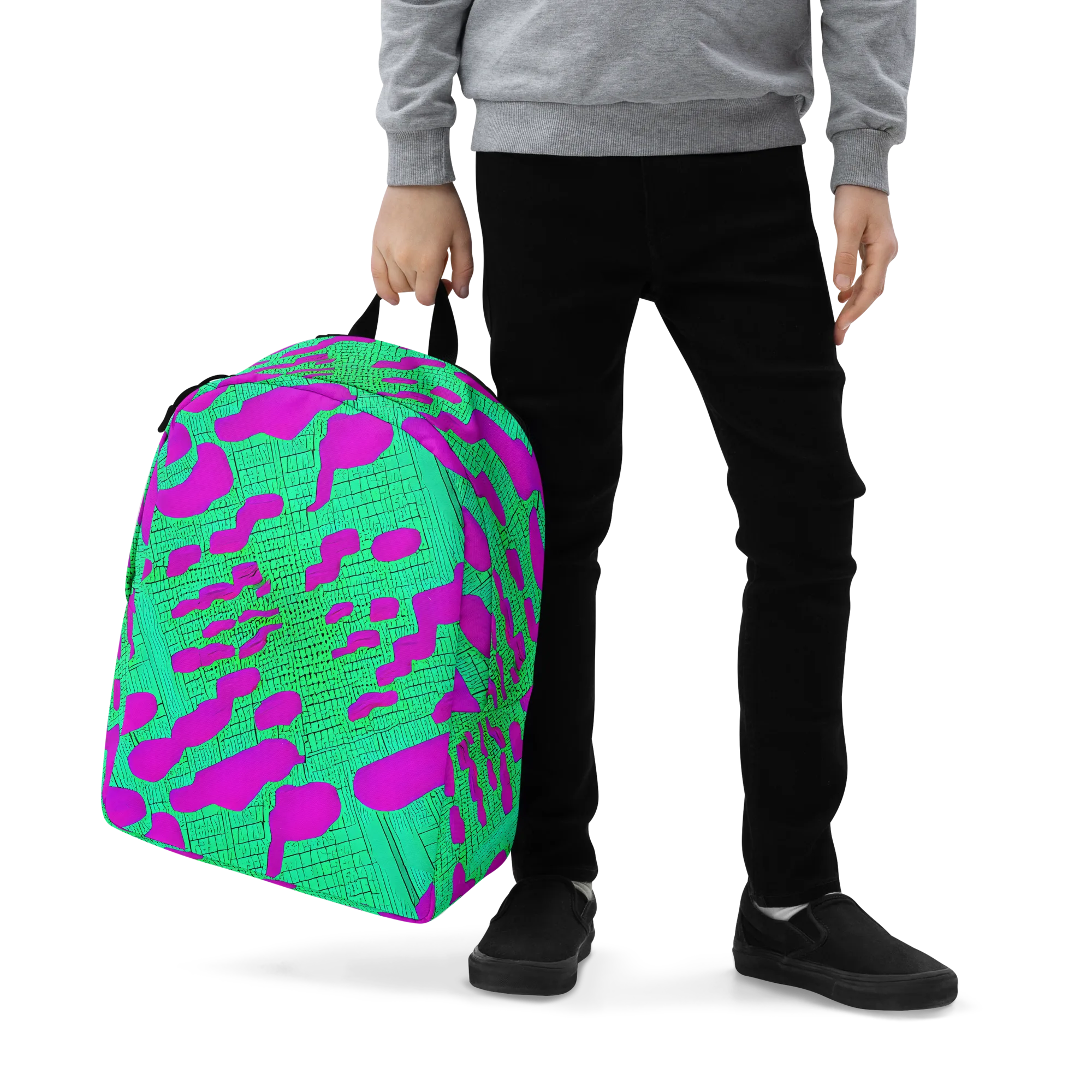 Electric Scale on Minimalist Backpack — Zoomed-in