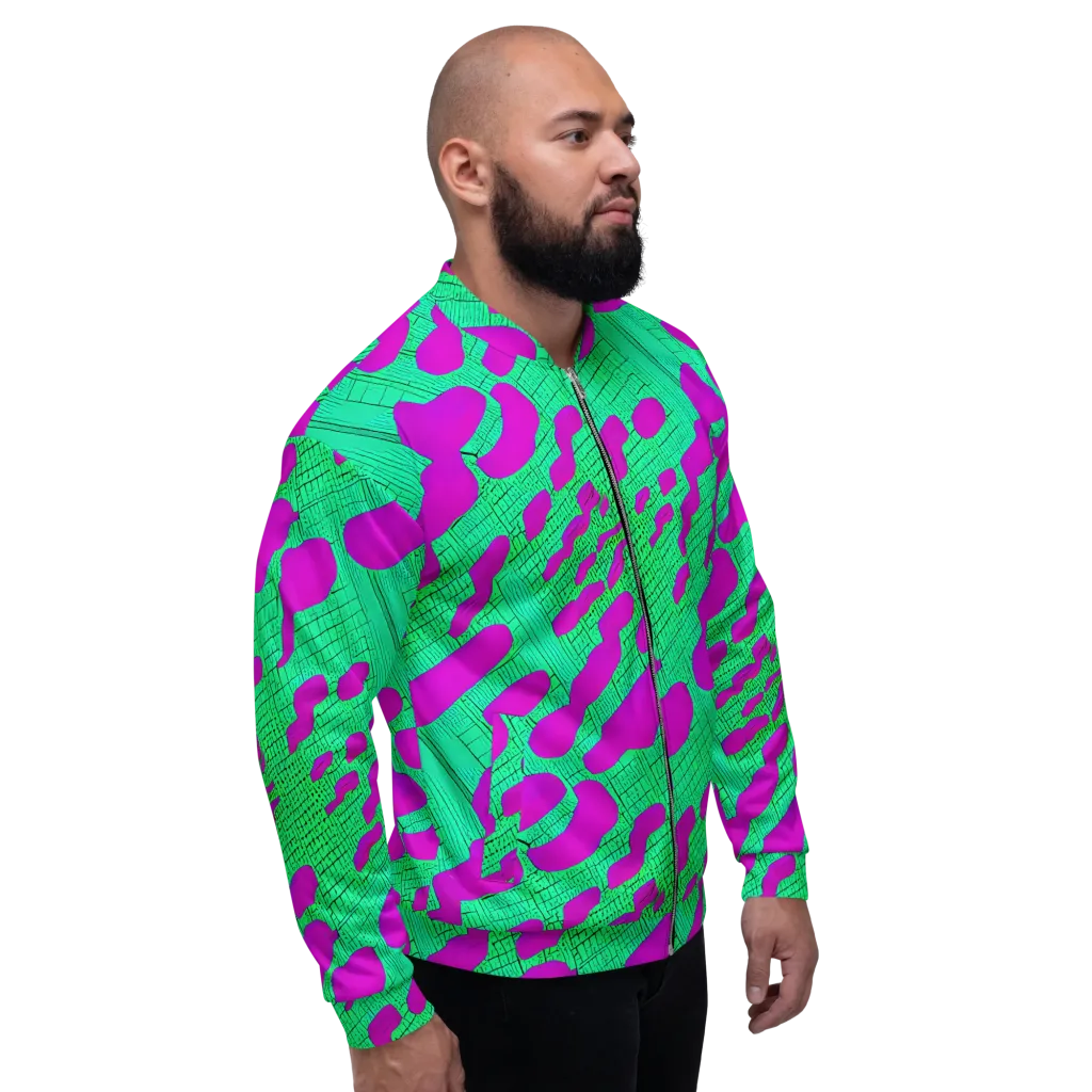 Electric Scale on Bomber Jacket — Right