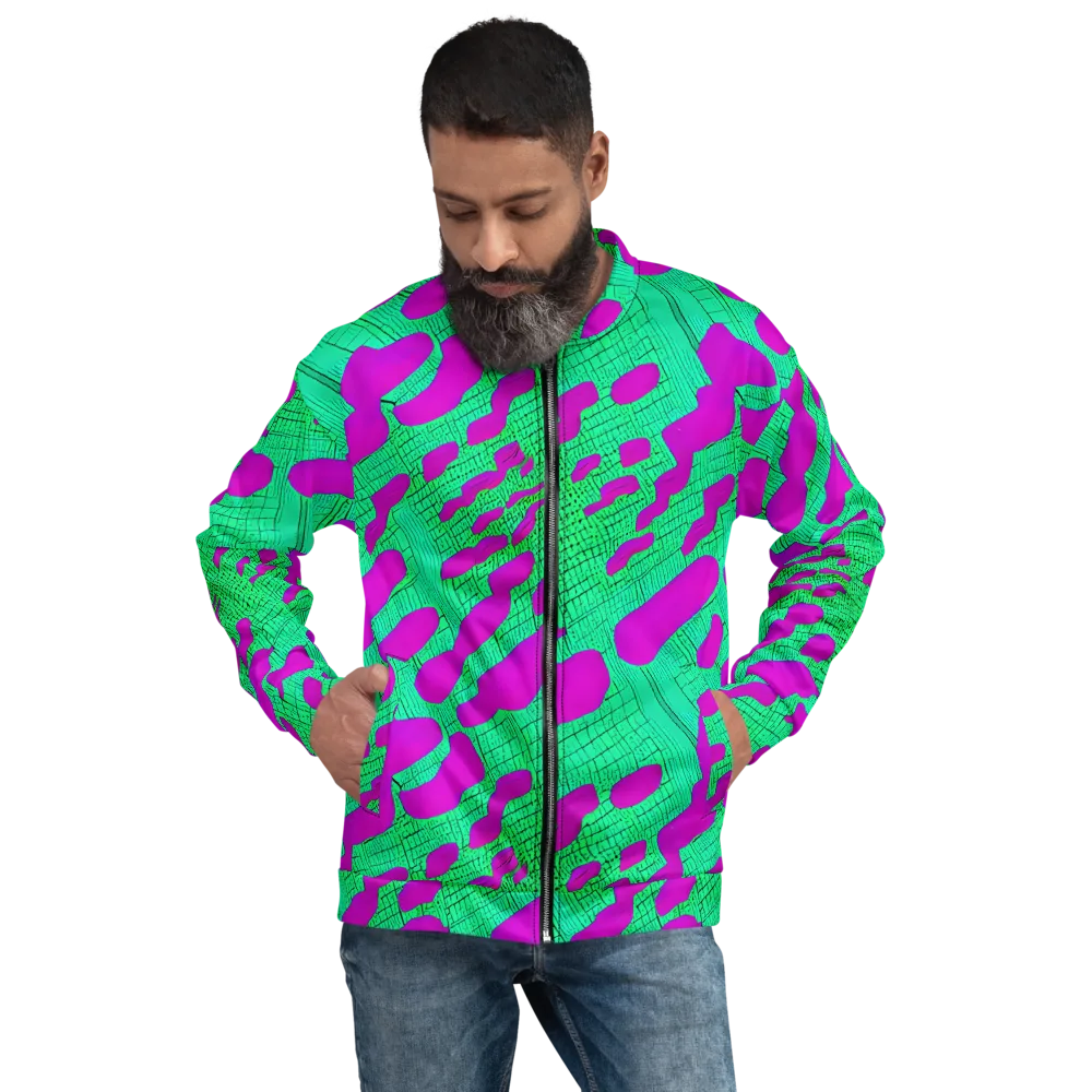 Electric Scale on Bomber Jacket — Front