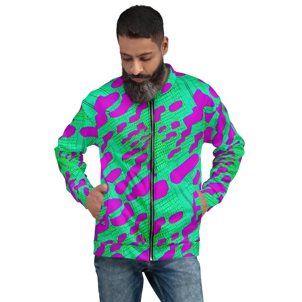 Electric Scale on Bomber Jacket — Front