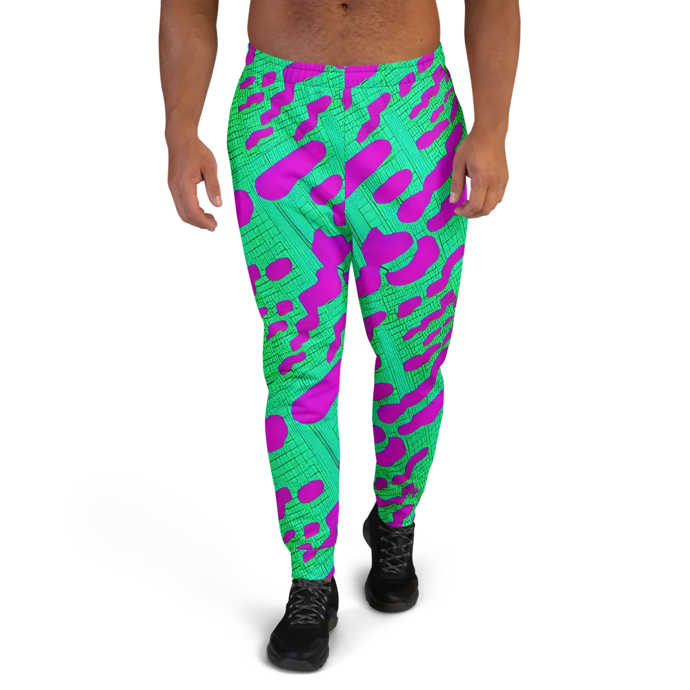 Electric Scale on Men's Joggers — Front